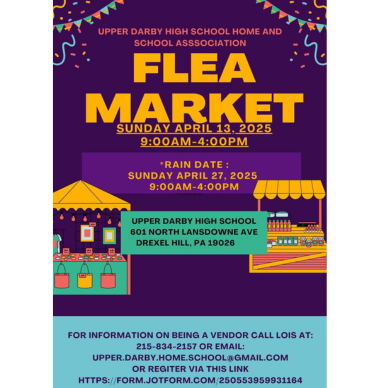  Flea market Flyer April 13th